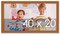 Panoramic Slim Profile Brown Picture Frame - UV Acrylic, Foam Board Backing, Hanging Hardware